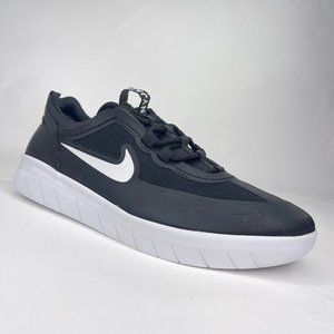 Nike SB Nyjah Free 2 Black White Skateboarding Shoes Mens 7.5 Wmns 9 BV2708-001